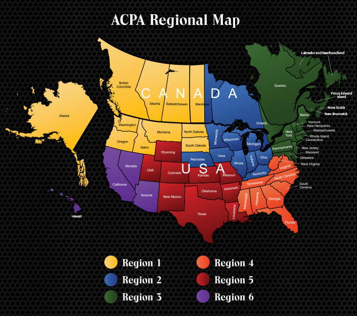 acpa regional map