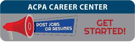 ACPA Career Center - Post Jobs or Resumes