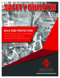 Safety Bulletin: Back-End Protection