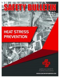 Safety Bulletin: Heat Stress Prevention