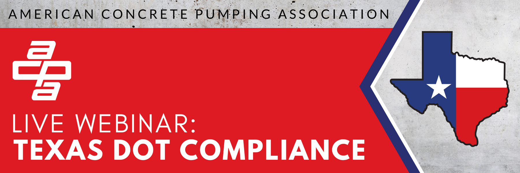Texas DOT Compliance Webinar