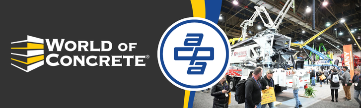 World of Concrete 2024  | Co-sponsored by the American Concrete Pumping Association