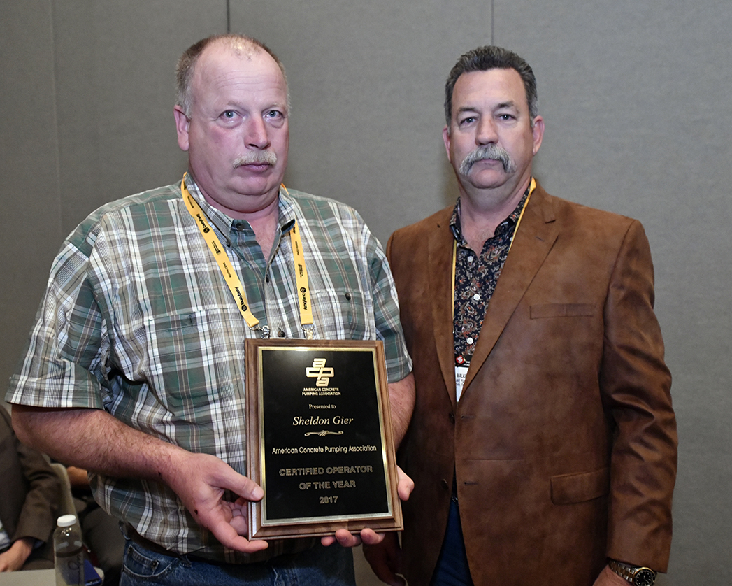 Sheldon Gier - ACPA Operator of the Year 2017