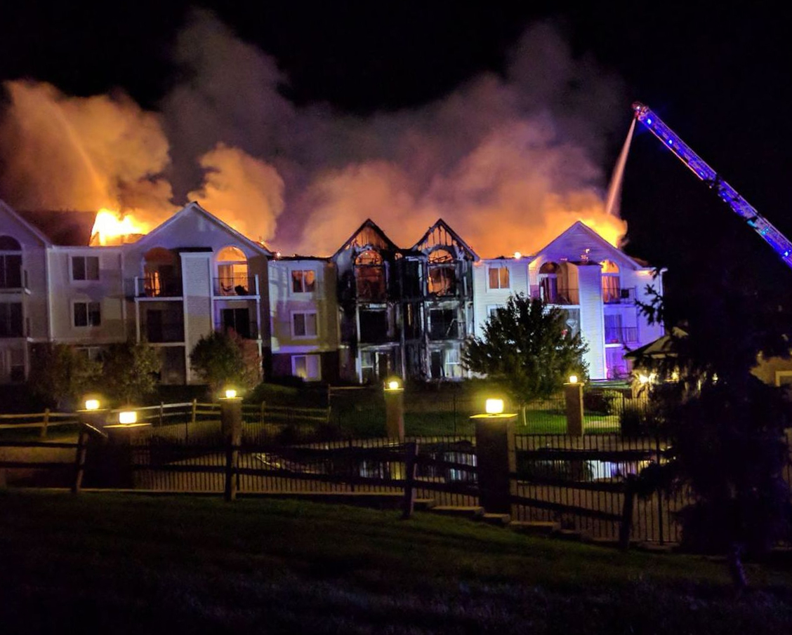 Lincoln Nebraska 3-Alarm Apartment Fire