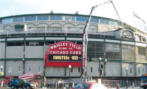 Wrigley Field Concrete Pump